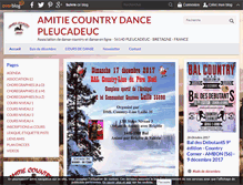 Tablet Screenshot of amitiecountrydance.com